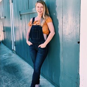 Orange Off the Shoulder Top